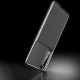 Beetle Series Carbon Fiber TPU Protection Phone Cover priekš Sony Xperia 1 II - Melns - triecienizturīgs silikona aizmugures apvalks (bampers, vāciņš, slim TPU silicone case shell cover, bumper)
