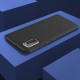Twill Texture Silicone Mobile Phone Cover Shell priekš Samsung Galaxy A41 A415 - Melns - triecienizturīgs silikona aizmugures apvalks (bampers, vāciņš, slim TPU silicone case shell cover, bumper)