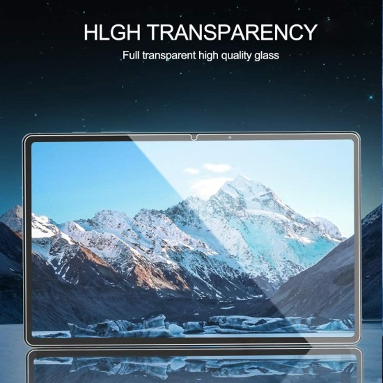 Tempered Glass Screen Guard Film priekš Samsung Galaxy Tab S7 Plus T970 / T976 / S8 Plus X800 / X806 / S9 Plus X810 - Ekrāna Aizsargstikls / Bruņota Stikla Aizsargplēve