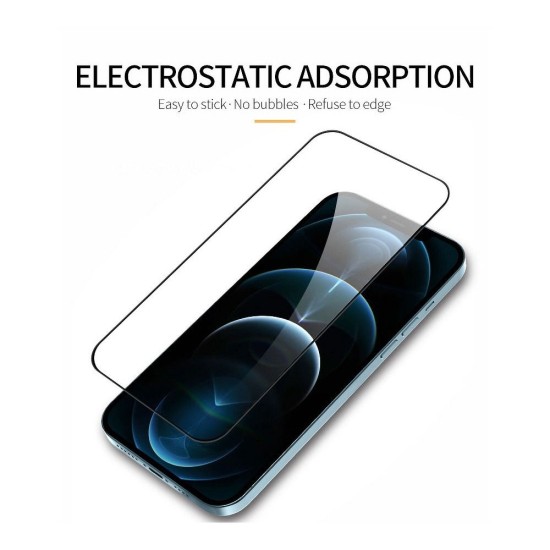 X-One 2.5D Sapphire Extra Hard Tempered Glass Screen Protector priekš Apple iPhone 13 mini - Melns - Ekrāna Aizsargstikls / Bruņota Stikla Aizsargplēve