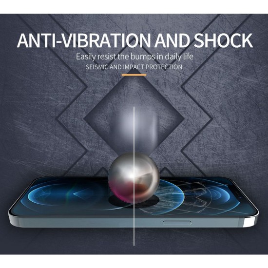 X-One Full Cover Sapphire Extra Hard Tempered Glass sreen protector priekš Apple iPhone 15 Pro - Melns - Ekrāna Aizsargstikls / Bruņota Stikla Aizsargplēve