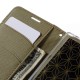 RoarKorea Simply Life Diary Sony Xperia Z3 Plus E6553 / Z4 - Haki Zaļš - sāniski atverams maciņš ar stendu (ādas maks, grāmatiņa, leather book wallet case cover stand)