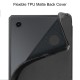 Tri-fold Stand PU Smart Auto Wake/Sleep Leather Case priekš Samsung Galaxy Tab A9 Plus X210 / X215 / X216 - Melns - sāniski atverams maciņš ar stendu