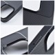 Carbon Premium Back Case priekš Apple iPhone 12 / 12 Pro - Melns - silikona aizmugures apvalks / bampers-vāciņš