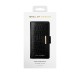iDeal of Sweden Cora SS22 Wallet Case priekš Apple iPhone 12 / 12 Pro - Jet Black Croco - mākslīgās ādas sāniski atverams maciņš ar bamperu uz magnēta