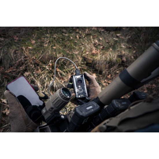 Tactical C4 Explosive 9600mAh Power Bank PD 20W / QC 3.0 with USB / USB-C ports - Melns - Ārējas uzlādes batereja lādētājs-akumulators ar MagSafe