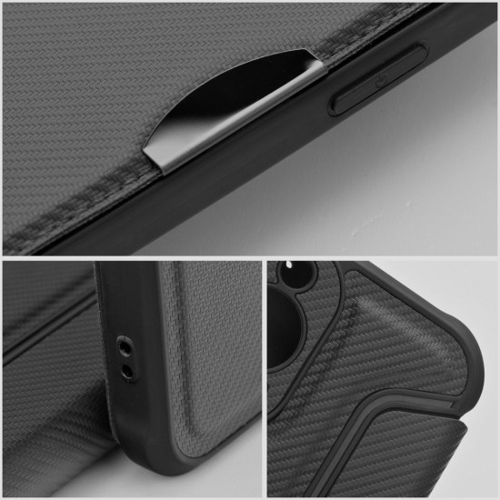 Razor Book Case для Samsung Galaxy A26 5G A266 - Чёрный - чехол-книжка