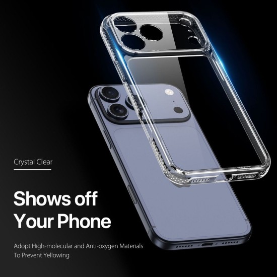 Dux Ducis Clin Back Case для Apple iPhone 17 Pro Max / 18 Pro Max - Прозрачный - силиконовая-пластиковая накладка / бампер-крышка