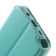 RoarKorea Noble View Samsung Galaxy Note 5 N920 - Tirkīzs - sāniski atverams maciņš ar stendu un lodziņu (ādas maks, grāmatiņa, leather book wallet case cover stand)