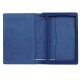 Litchi Texture PU Leather Tablet Case for Lenovo Yoga Tab 3 8.0 YT3-850F / YT3-850L - Dark Blue - sāniski atverams maciņš ar stendu (ādas maks, grāmatiņa, leather book wallet case cover stand)