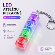 OEM LED antistresa atslēgu piekariņš ar