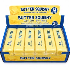 Mini Butter Squishy T05-1892 - Butter - Antistresa skvīša rotaļlieta