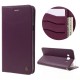 RoarKorea Only One Flip Case priekš HTC One M9 - Bordo - sāniski atverams maciņš ar stendu (ādas grāmatveida maks, leather book wallet cover stand)