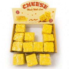 Cheese Stress Relief Squishy - Antistresa rotaļlieta