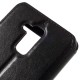 RoarKorea Noble View priekš Asus Zenfone 3 Max ZC520TL - Melns - sāniski atverams maciņš ar stendu un lodziņu (ādas maks, grāmatiņa, leather book wallet case cover stand)