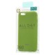 RoarKorea All Day Colorful Jelly Case priekš Huawei Y6 (2017) - Zaļš - matēts silikona apvalks (bampers, vāciņš, slim TPU silicone cover shell, bumper)