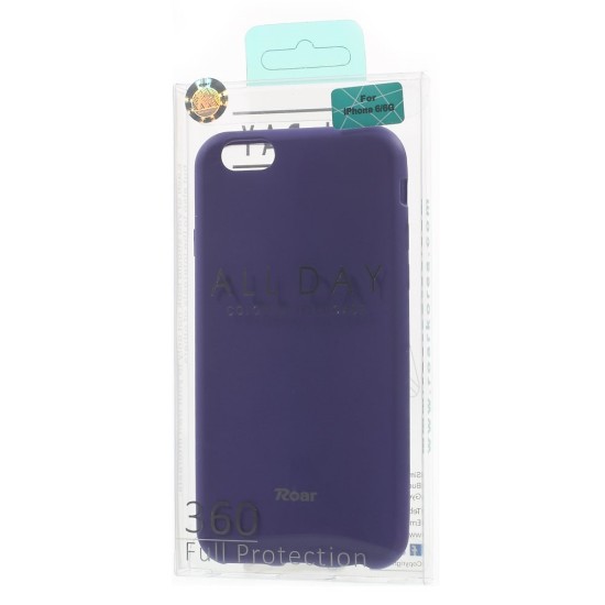RoarKorea All Day Colorful Jelly Case priekš Sony Xperia XA Ultra F3211 / F3216 - Violets - matēts silikona apvalks (bampers, vāciņš, slim TPU silicone cover shell, bumper)