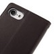 Mercury Bravo Flip Case priekš Xiaomi Redmi 4A - Brūns - sāniski atverams maciņš ar stendu (ādas grāmatveida maks, leather book wallet cover stand)
