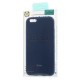 RoarKorea All Day Colorful Jelly Case для LG Q7 Q610 - Синий - матовая силиконовая накладка / бампер (крышка чехол, slim TPU silicone cover shell, bumper)