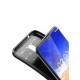 Beetle Series Carbon Fiber TPU Protection Phone Cover priekš Nokia 3.2 - Melns - triecienizturīgs silikona aizmugures apvalks (bampers, vāciņš, slim TPU silicone case shell cover, bumper)