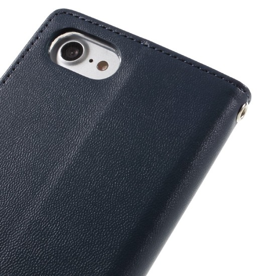 Mercury Bravo Flip Case priekš Apple iPhone 11 Pro Max - Zils - sāniski atverams maciņš ar stendu (ādas grāmatveida maks, leather book wallet cover stand)