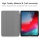 Tri-fold Stand PU Smart Auto Wake/Sleep Leather Case priekš Apple iPad Pro 11 (2018) / Air 4 (2020) / Air 5 (2022) / Air 11 (2024) - Melns - sāniski atverams maciņš ar stendu