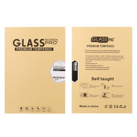 Tempered Glass Screen Guard Film priekš Samsung Galaxy Tab S7 T870 / T875 / Tab S8 X700 / X706 / Tab S9 X710 - Ekrāna Aizsargstikls / Bruņota Stikla Aizsargplēve
