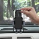 Baseus (SUYL-TK01) Gravity Phone holder on Window / Dashboard - Melns - Universāls stiprinājums uz automašīnas paneļa vai loga