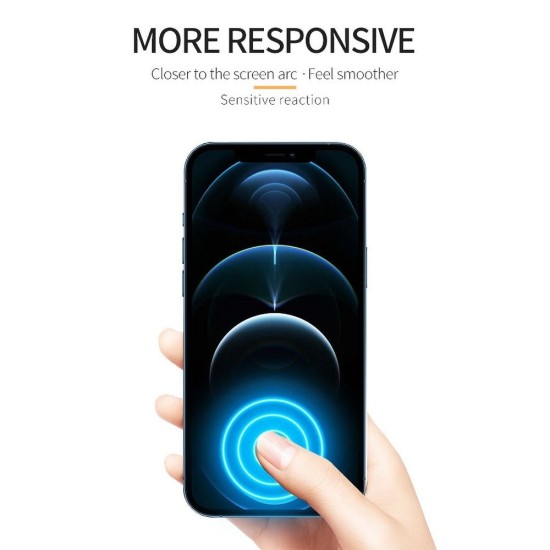 X-One 2.5D Sapphire Extra Hard Tempered Glass Screen Protector priekš Apple iPhone 13 mini - Melns - Ekrāna Aizsargstikls / Bruņota Stikla Aizsargplēve