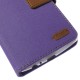 RoarKorea Simply Life Diary LG G4 H815 - Violets - sāniski atverams maciņš ar stendu (ādas maks, grāmatiņa, leather book wallet case cover stand)