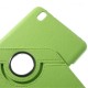 Green 360 Rotation Stand Litchi Leather Case for Samsung Galaxy Tab Pro 8.4 T320 / T325 - sāniski atverams maciņš ar stendu (ādas maks, grāmatiņa, leather book wallet case cover stand)