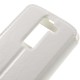 RoarKorea Noble View priekš LG G5 H850 - Balts - sāniski atverams maciņš ar stendu un lodziņu (ādas maks, grāmatiņa, leather book wallet case cover stand)