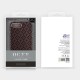 NILLKIN Oger Lattice Leather Coated Hard Case priekš Apple iPhone 7 Plus / 8 Plus - Melns - ādas aizmugures apvalks (bampers, vāciņš, leather cover, bumper)