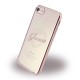 Guess GUHCP7TRHRG priekš Apple iPhone 7 / 8 / SE2 (2020) / SE3 (2022) - Heart Rose Gold - silikona aizmugures apvalks / bampers-vāciņš