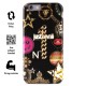 Just Cavalli Leo Star JCIPC647LEOSTARBLK priekš Apple iPhone 6 / 6S - Melns - silikona aizmugures apvalks (bampers, vāciņš, TPU back cover, bumper shell)