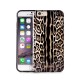 Just Cavalli Leopard JCIPC647LEOPARD1 priekš Apple iPhone 6 / 6S - Brūns - silikona aizmugures apvalks (bampers, vāciņš, TPU back cover, bumper shell)