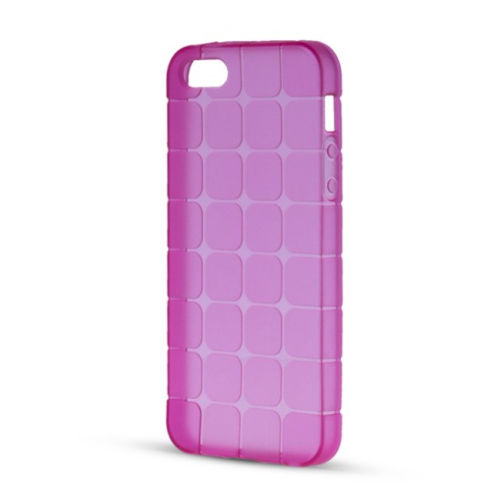 GreenGo Cube Back Case priekš Apple iPhone 6 / 6S - Rozā - super plāns silikona aizmugures apvalks (bampers, vāciņš, ultra slim TPU silicone case cover, bumper)