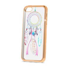 Beeyo Dreamcatcher Case priekš Samsung Galaxy J5 J500 - Zeltains - silikona aizmugures apvalks ar attēlu (bampers, vāciņš, ultra slim TPU silicone case cover, bumper)