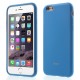 RoarKorea All Day Colorful Jelly Case priekš Apple iPhone 6 Plus / 6S Plus - Gaiši Zils - matēts silikona apvalks (bampers, vāciņš, slim TPU silicone cover shell, bumper)