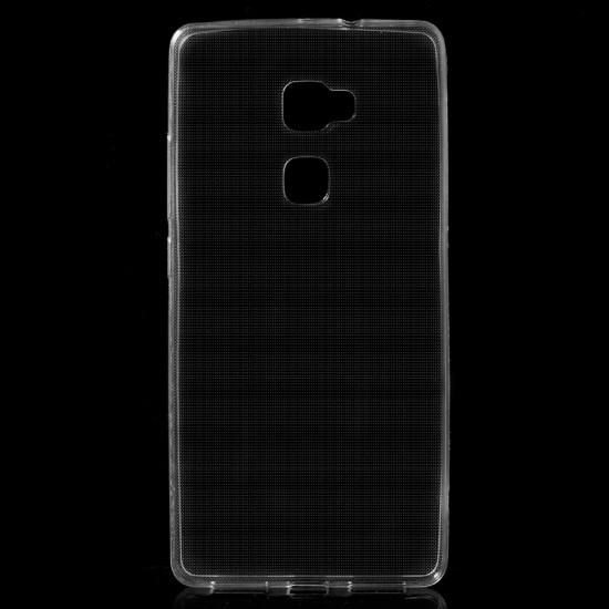 Super Slim Clear TPU Case for Huawei Mate S - Transparent - silikona aizmugures apvalks (bampers, vāciņš, slim TPU silicone case cover, bumper)