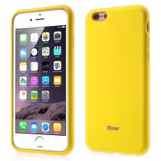 RoarKorea All Day Colorful Jelly Case priekš Samsung Galaxy J5 J510 (2016) - Dzeltens - matēts silikona apvalks (bampers, vāciņš, slim TPU silicone cover shell, bumper)