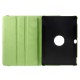 Litchi Skin Leather Case with 360 Degree Rotating Stand for Huawei MediaPad M2 10 (M2-A01W / M2-A01L) 10.1-inch - Green - sāniski atverams maciņš ar stendu (ādas maks, grāmatiņa, leather book wallet case cover stand)