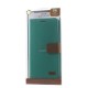 RoarKorea Simply Life Diary Samsung Galaxy J1 J100 - Gaiši Zils - sāniski atverams maciņš ar stendu (ādas maks, grāmatiņa, leather book wallet case cover stand)