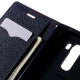 MERCURY GOOSPERY PU Leather Wallet Cover for LG G4 Beat / G4S H735 - Red - sāniski atverams maciņš ar stendu (ādas maks, grāmatiņa, leather book wallet case cover stand)
