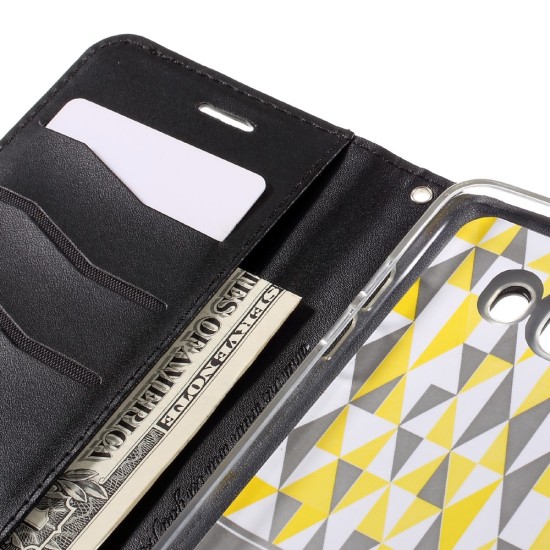 RoarKorea Only One Flip Case priekš Samsung Galaxy J1 J100 - Melns - sāniski atverams maciņš ar stendu (ādas grāmatveida maks, leather book wallet cover stand)